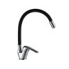 Kuchinox Elza Bateria kuchenna elastyczna chrom/czarny BKE_767D