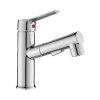 Kuchinox Fonte Bateria umywalkowa z wyciąganą wylewką chrom BQT_029D
