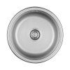 Kuchinox Normal Zlewozmywak stalowy jednokomorowy 43x43 cm inox gładki SGN_088T