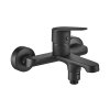 Kuchinox Sagra Bateria wannowa natynkowa czarny BQR_710D