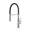 Kuchinox Shire Bateria kuchenna chrom/czarny BQH_778D