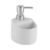 Kuchinox Yogo Dozownik biały/chrom AMP_6M2M