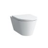 Laufen Kartell Toaleta WC podwieszana 54,5x37 cm Rimless bez kołnierza, biała H8203370000001