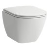 Laufen Lua Toaleta WC podwieszana 49x36 cm Rimless bez kołnierza kr&oacute;tka biała H8200830000001