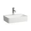 Laufen Savoy Umywalka nablatowa 55x38 cm bez przelewu biały mat H8169457571111