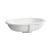 Laufen Savoy Umywalka podblatowa 57,5x37,5 cm nieszkliwiona biały mat H8189457571091