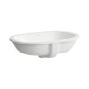 Laufen Savoy Umywalka podblatowa 57,5x37,5 cm szlifowana szkliwiona biały mat H8189467571551