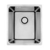 Laveo Aden Zlewozmywak stalowy jednokomorowy 44x38 cm inox SLA_010A