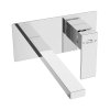 Laveo Kvadrato Bateria umywalkowa podtynkowa chrom BLQ_022P