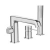 Laveo Pola Bateria nawannowa 3-otworowa chrom BAP_013D