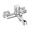 Laveo Pola Bateria wannowa natynkowa chrom BAP_010D