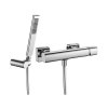 Laveo Tores Bateria prysznicowa natynkowa chrom BVT_041D