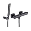 Laveo Tores Bateria prysznicowa natynkowa czarny BVT_741D