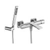 Laveo Tores Bateria wannowa natynkowa chrom BVT_011D