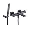 Laveo Tores Bateria wannowa natynkowa czarny BVT_711D