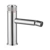Laveo Volumo Bateria bidetowa z korkiem chrom BAV_032D