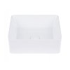 Legersen Beta Umywalka nablatowa 38,5x38,5 cm biała LEUM41120