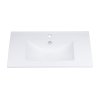 Legersen Irga Umywalka wpuszczana 80x46 cm biała LEUM4530800