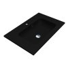 Miraggio Della 700 Umywalka meblowa 70,1x45,1 cm czarny mat 8813460