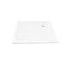 New Trendy Mild Stone Brodzik kwadratowy 80x80 cm biały B-0541