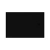 New Trendy Mori Brodzik prostokątny 140x90 cm czarny B-0408