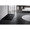Novellini Olympic Plus Brodzik prostokątny 170x90x12,5 cm z syfonem czarny OL1709011-28