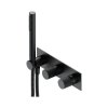 Omnires Contour Bateria wannowo-prysznicowa podtynkowa antracyt CT8035/1AT