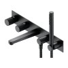 Omnires Contour Bateria wannowa podtynkowa antracyt CT8037/1AT