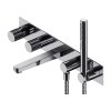 Omnires Contour Bateria wannowa podtynkowa chrom CT8037/1CR