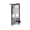 Omnires Flush Set Zestaw Stelaż do WC StrongFrame + przycisk WC Minimal chrom połysk STFWC1M-RCR