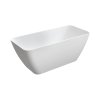 Omnires Parma M+ Wanna wolnostojąca 159x70,5 cm biała PARMAWWBP