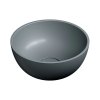 Omnires Shell M+ Umywalka nablatowa 35 cm ash grey mat SHELL350UNAG