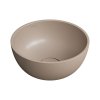 Omnires Shell M+ Umywalka nablatowa 35 cm dune beige mat SHELL350UNDB