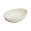 Omnires Shell M+ Umywalka nablatowa 50x32 cm white sand mat SHELL500UNWS