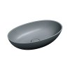 Omnires Shell M+ Umywalka nablatowa 60x35 cm ash grey SHELLUNAG