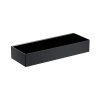 Omnires Uni Koszyk prysznicowy 30x11 cm czarny mat UN10335BL