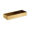 Omnires Uni koszyk prysznicowy 30x11 cm złoty UN10335GL