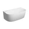 Omnires Valencia M+ Wanna wolnostojąca 158x86 cm przyścienna biały mat VALENCIAWPBM