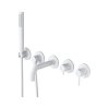 Omnires Y Bateria wannowa podtynkowa 5 otworowa 16,7 cm biały mat Y1237/1SWM