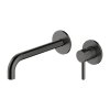 Omnires Y Bateria umywalkowa podtynkowa 21,5 cm grafit Y1215HLGR