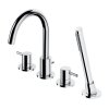 Omnires Y Bateria nawannowa 4 otworowa chrom Y1232CR