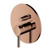 Omnires Y Bateria wannowo-prysznicowa podtynkowa miedź Y1235CP