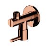 Omnires Zawór kątowy 1/2"x3/8" miedź połysk 8857CP