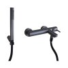 Paffoni Light Bateria wannowa natynkowa grafitowa LIG023MG