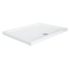 Besco Alpina Slimline Brodzik prostokątny 100x80x5,5 cm biały BAA-108-P