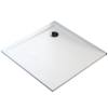 Polimat Perrito Brodzik kwadratowy 80x80 cm biały kamień 00548