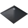Polimat Perrito Brodzik kwadratowy 80x80 cm czarny 00547