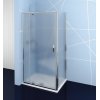 Polysan Easy Line Kabina prysznicowa prostokątna 100x70x190 cm drzwi uchylne profile chrom szkło brick EL1738EL3138