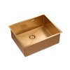Quadron Anthony 60 Zlewozmywak stalowy jednokomorowy 54x44 cm miedziany MF5444PVDBSC1