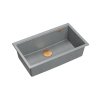 Quadron Logan 110 Zlewozmywak granitowy jednokomorowy 76x44 cm szary/miedziany HQD7644U5_PVDC1_U